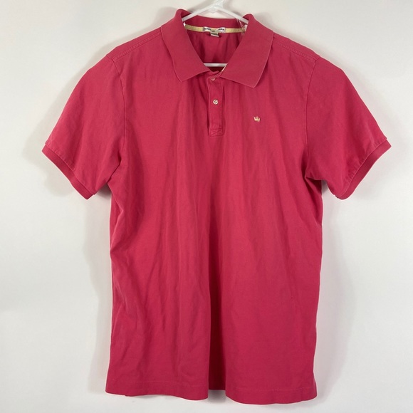 Peter Millar Crown Logo Short sleeve pink polo Xl - Picture 1 of 5